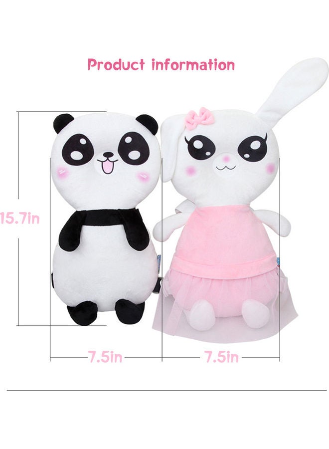 Halamodo Kawaii Cartoon Baby Walking Head Pillow for Infants and Toddlers, Large Mesh Plush Panda Stuffed Animal Children's Anti-fall Mat - Image 2